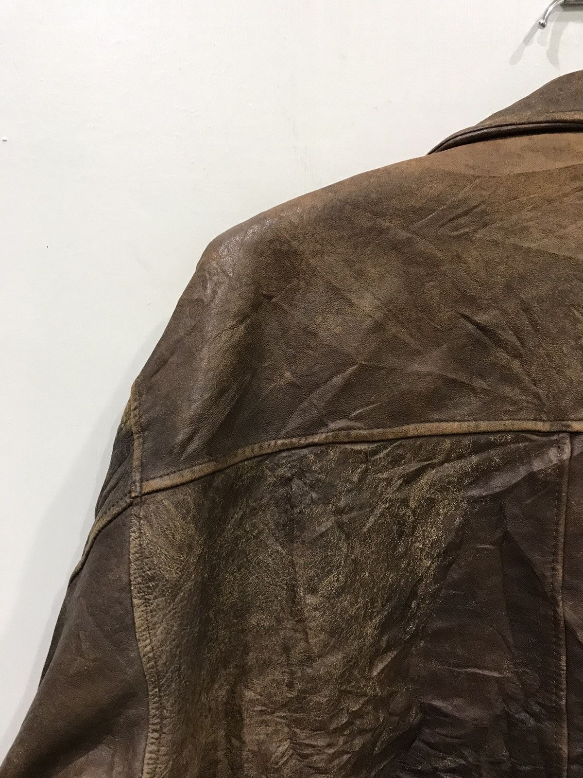 Genuine Leather Vintage A2 Leather Jacket US AIR Force Repro Size US L / EU 52-54 / 3 - 14 Thumbnail