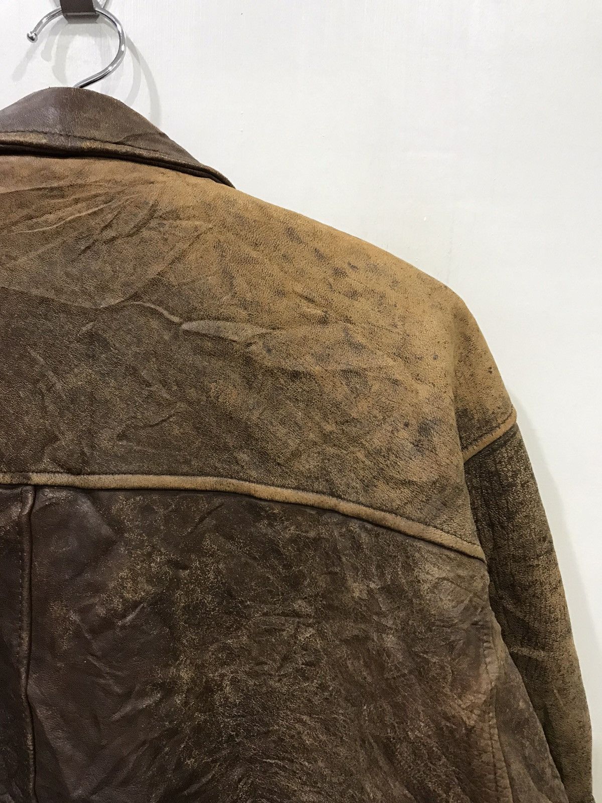 Genuine Leather Vintage A2 Leather Jacket US AIR Force Repro Size US L / EU 52-54 / 3 - 13 Thumbnail