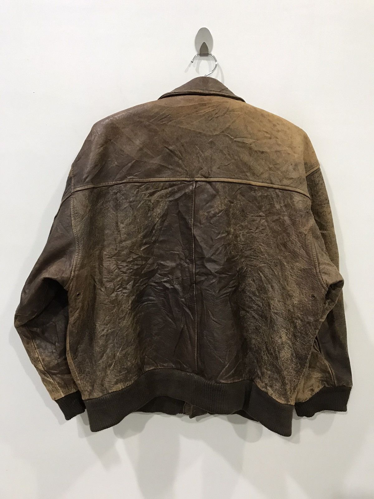 Genuine Leather Vintage A2 Leather Jacket US AIR Force Repro Size US L / EU 52-54 / 3 - 12 Thumbnail