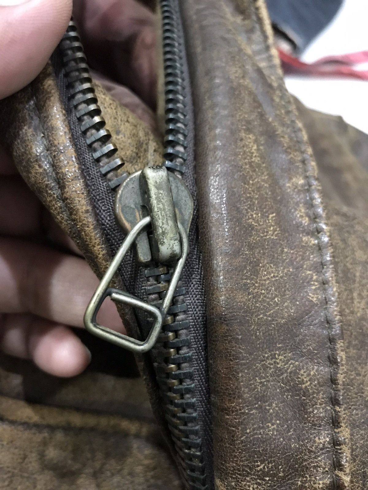 Genuine Leather Vintage A2 Leather Jacket US AIR Force Repro Size US L / EU 52-54 / 3 - 17 Thumbnail