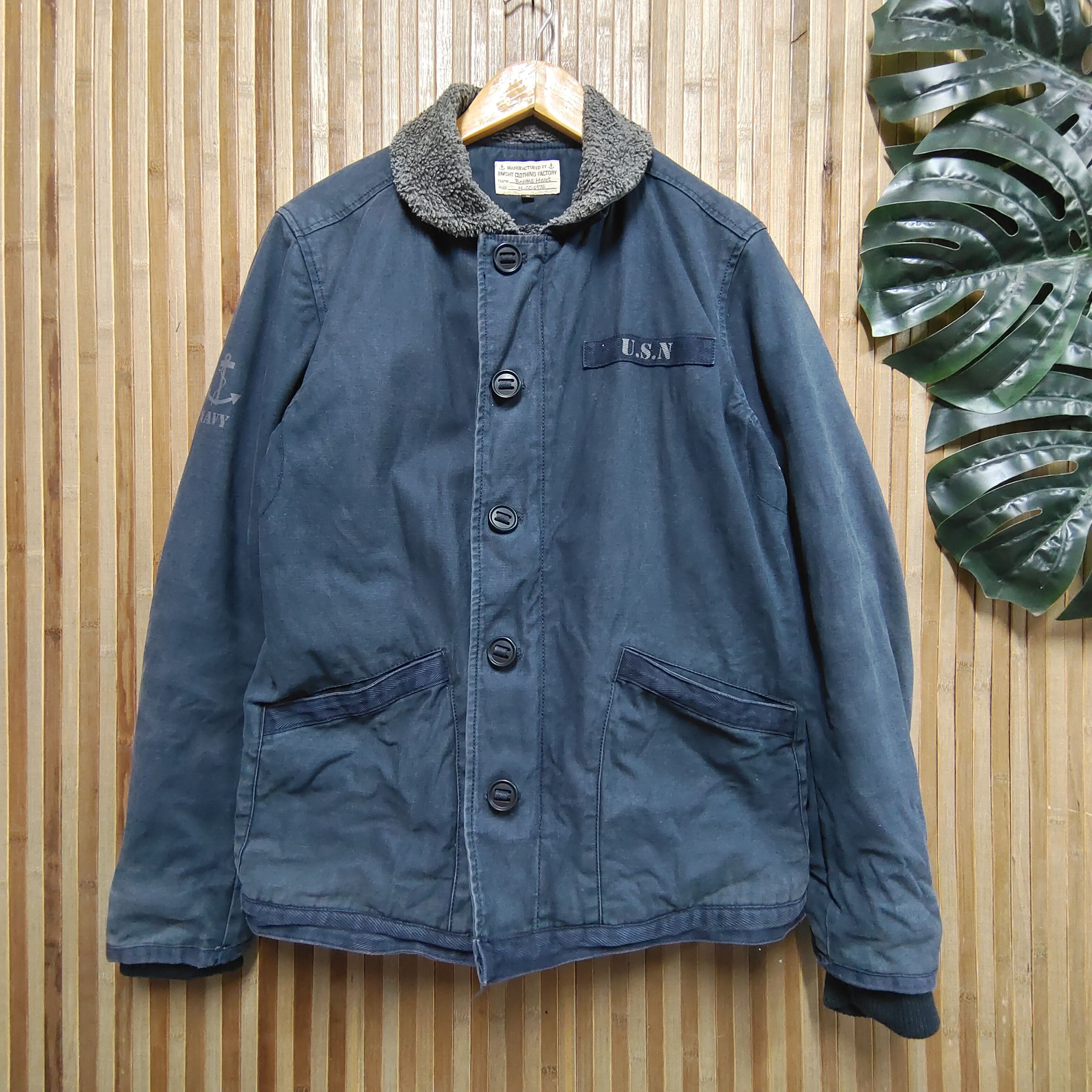 Beams Plus Beams Heart USN Navy Jacket Size US M / EU 48-50 / 2 - 1 Thumbnail