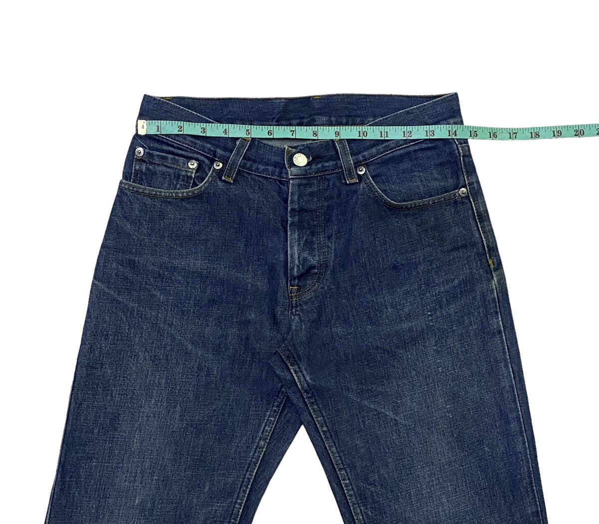 Helmut Lang Vintage 1998 Helmut Lang GTR Archive Classic Cut Raw Denim Size US 28 / EU 44 - 3 Thumbnail
