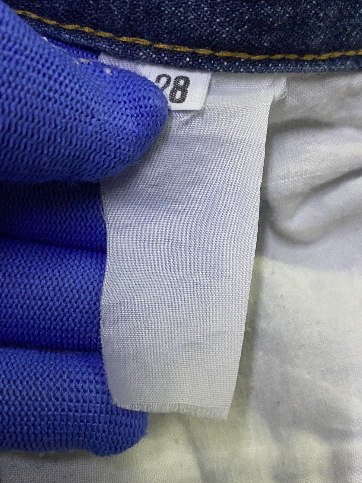 Helmut Lang Vintage 1998 Helmut Lang GTR Archive Classic Cut Raw Denim Size US 28 / EU 44 - 11 Thumbnail