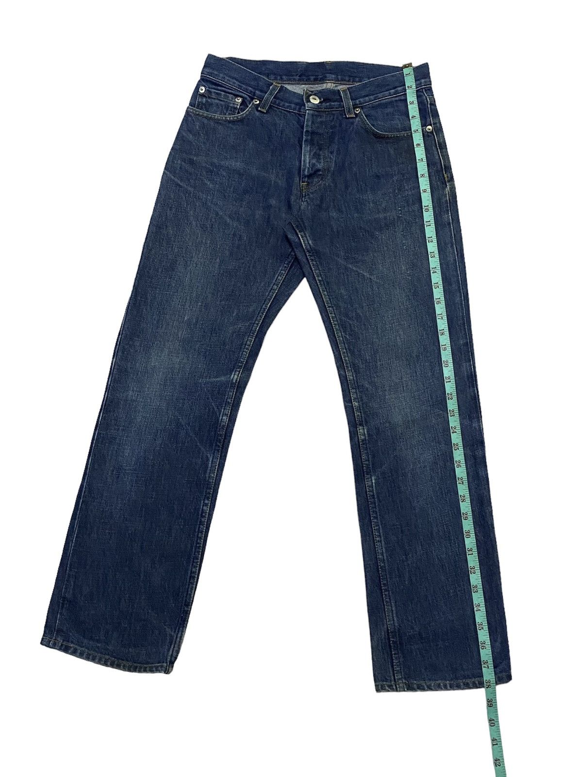 Helmut Lang Vintage 1998 Helmut Lang GTR Archive Classic Cut Raw Denim Size US 28 / EU 44 - 5 Thumbnail