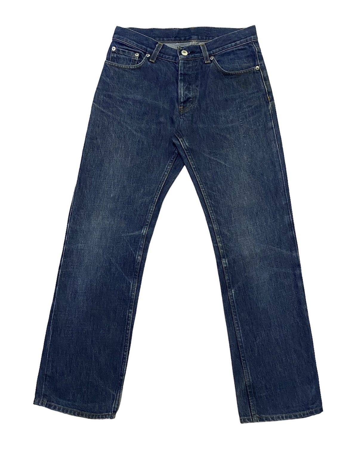 Helmut Lang Vintage 1998 Helmut Lang GTR Archive Classic Cut Raw Denim Size US 28 / EU 44 - 1 Thumbnail