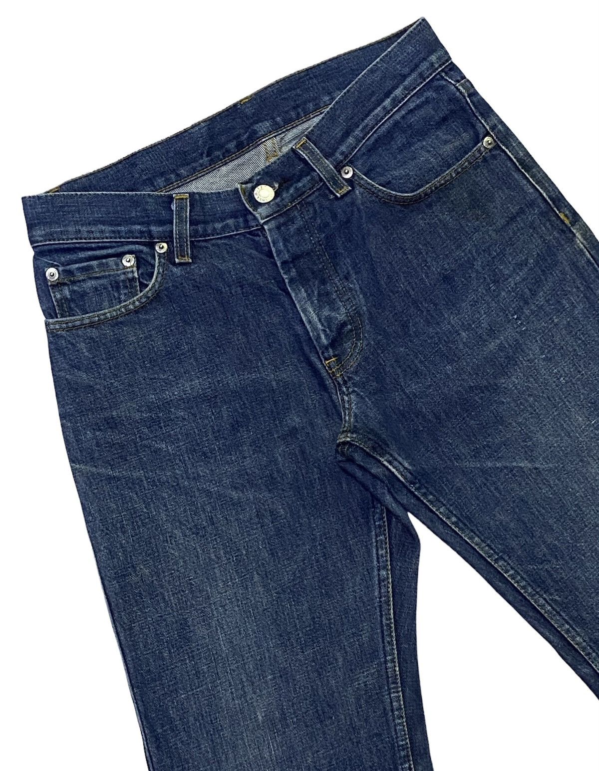Helmut Lang Vintage 1998 Helmut Lang GTR Archive Classic Cut Raw Denim Size US 28 / EU 44 - 14 Thumbnail