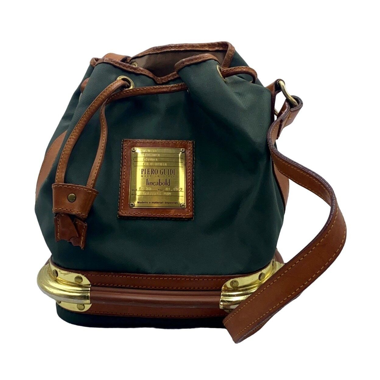 Sac De Voyage Piero Guidi LineaBold - Noir Nylon - 45-70L Taille Moyenne
