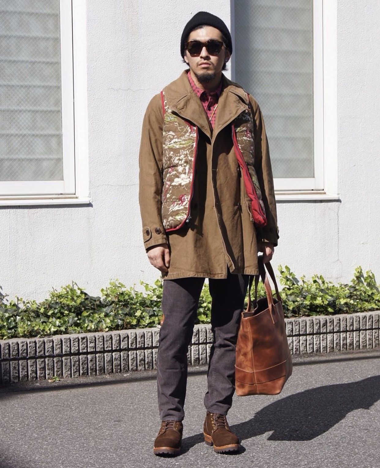 16aw visvim ZERMATT BOOTS-FOLK BROWN M10