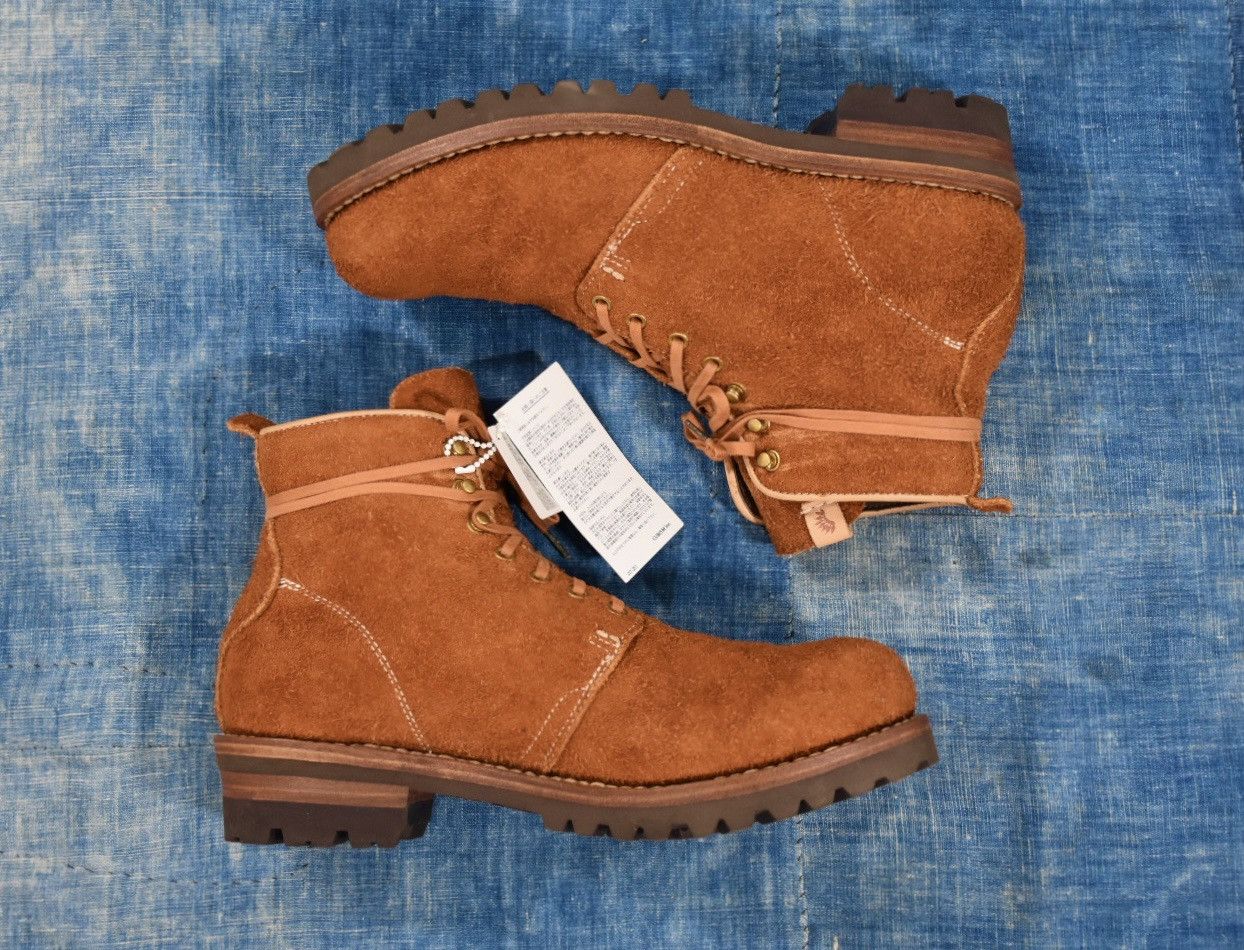 16aw visvim ZERMATT BOOTS-FOLK BROWN M10