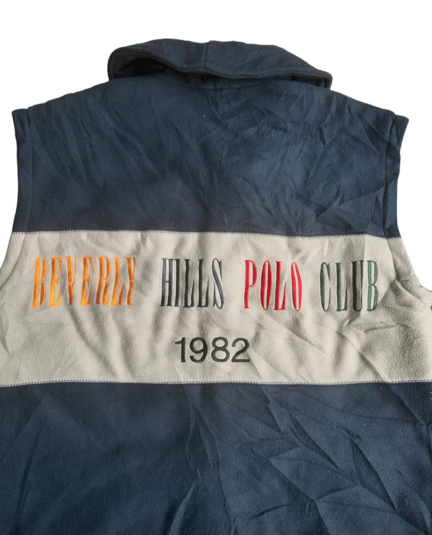 Beverly Hills Polo Club True Vintage Beverly Hill Polo Club 1982 Spellout Sleeveless Size US L / EU 52-54 / 3 - 2 Thumbnail