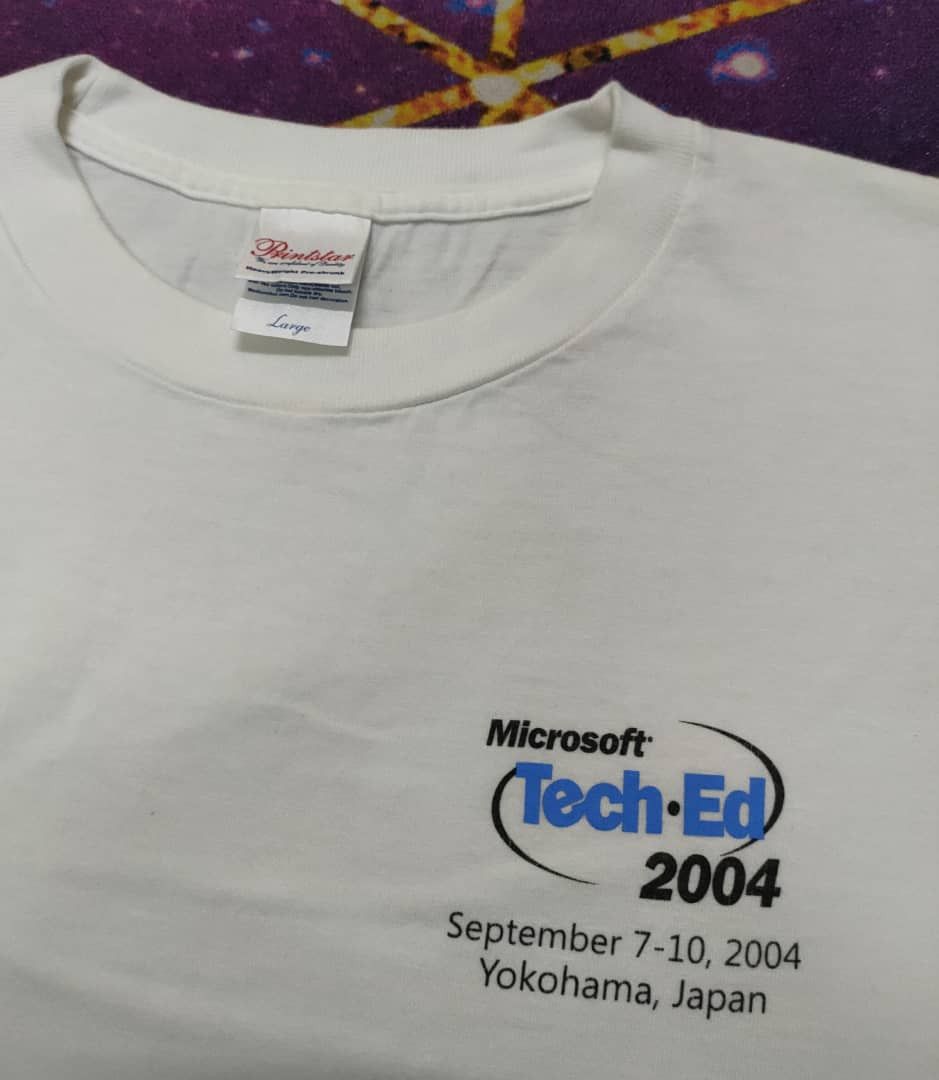 Microsoft Vintage Microsoft Tech.Ed World Tour Size US L / EU 52-54 / 3 - 3 Thumbnail