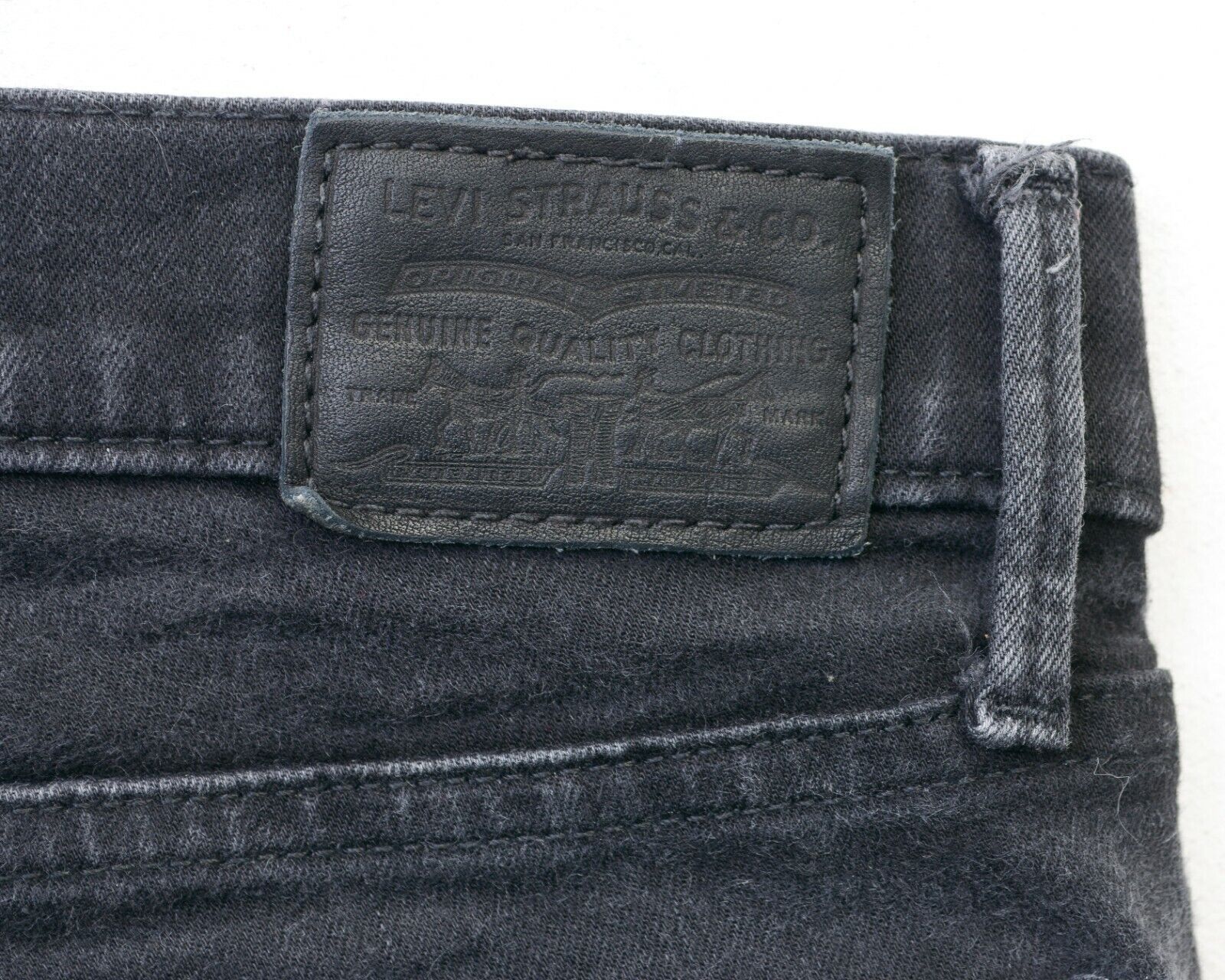 Levi's BIG E Women's 710 Super Skinny W27 L30 Jeans Trousers Pants Size 27" / US 4 / IT 40 - 7 Thumbnail