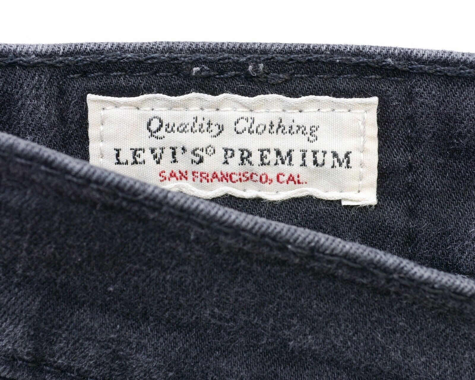 Levi's BIG E Women's 710 Super Skinny W27 L30 Jeans Trousers Pants Size 27" / US 4 / IT 40 - 4 Thumbnail