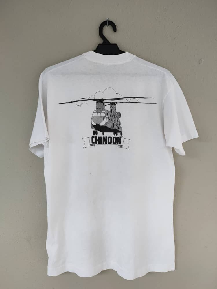 Vintage Vintage Single Stitch Chinook Military T | Grailed