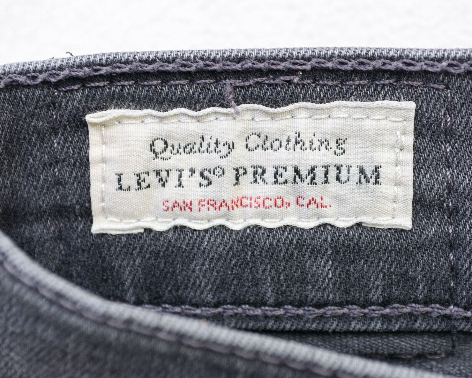 Levi's BIG E Women 710 Super Skinny W25 L30 Jeans Trousers Pants Size 25" / US 0 / IT 36 - 6 Thumbnail
