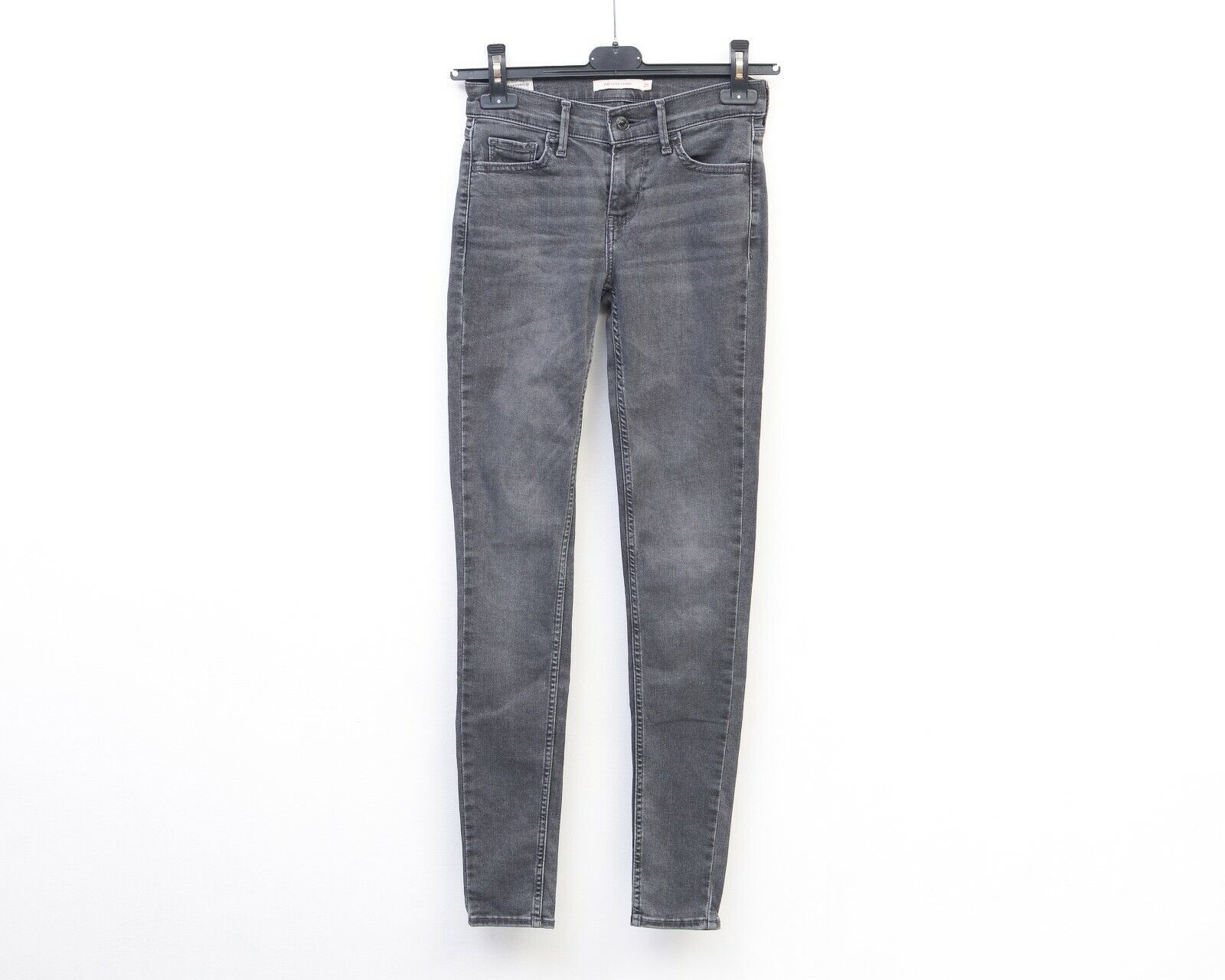 Levi's BIG E Women 710 Super Skinny W25 L30 Jeans Trousers Pants Size 25" / US 0 / IT 36 - 1 Thumbnail