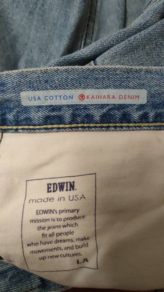 Edwin Vintage Edwin 28x34 Denim Made in USA Size US 30 / EU 46 - 8 Thumbnail