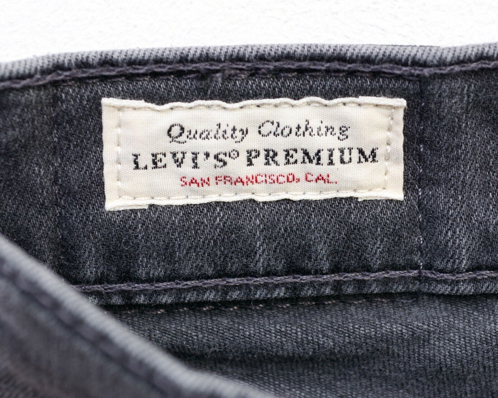 Levi's BIG E Women's 710 Super Skinny W28 L28 Jeans Trousers Pants Size 28" / US 6 / IT 42 - 4 Thumbnail