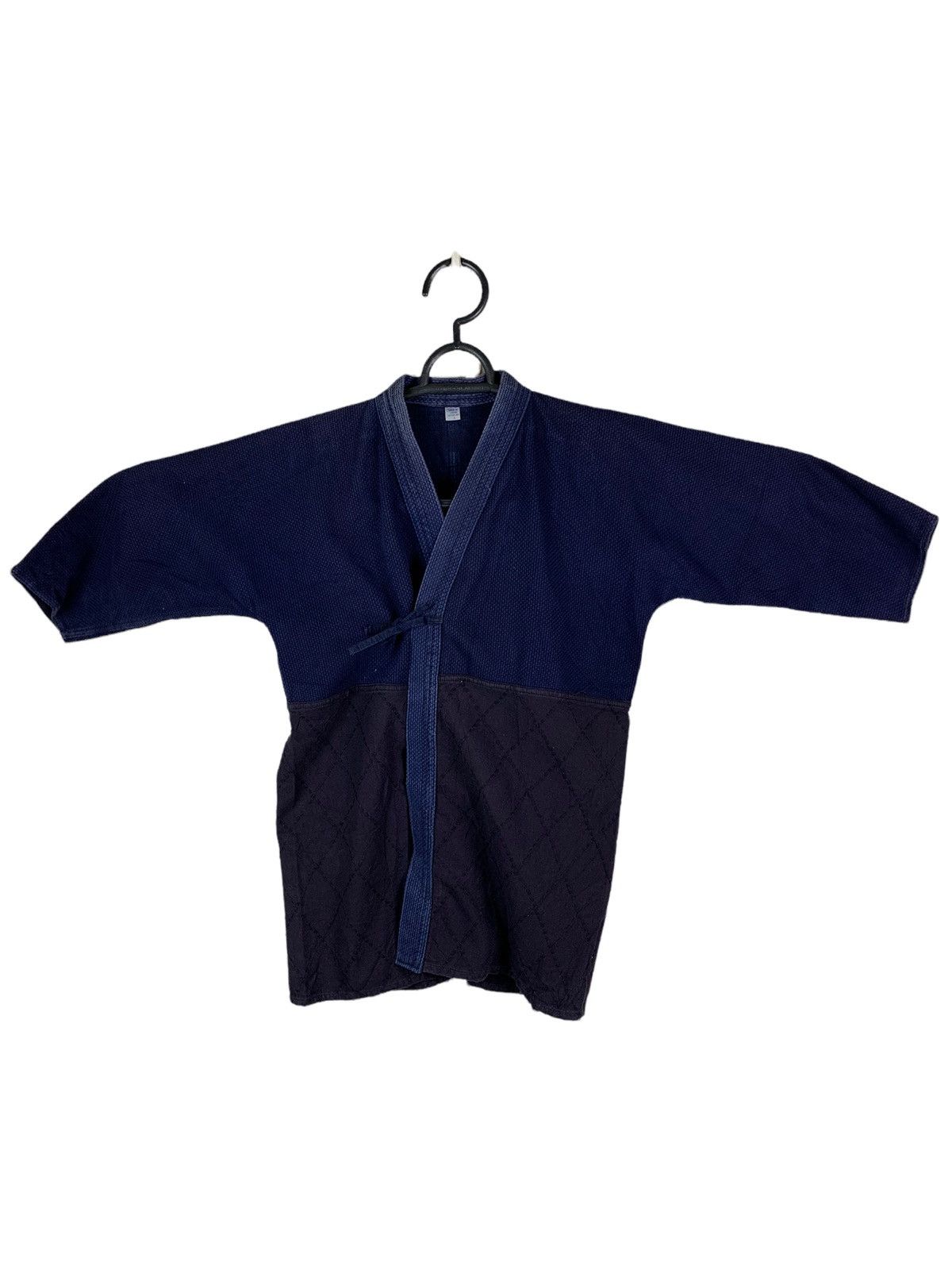 Indigo × Japanese Brand Vintage Japanese Brand Kimono Indigo Jacket Size US S / EU 44-46 / 1 - 2 Thumbnail