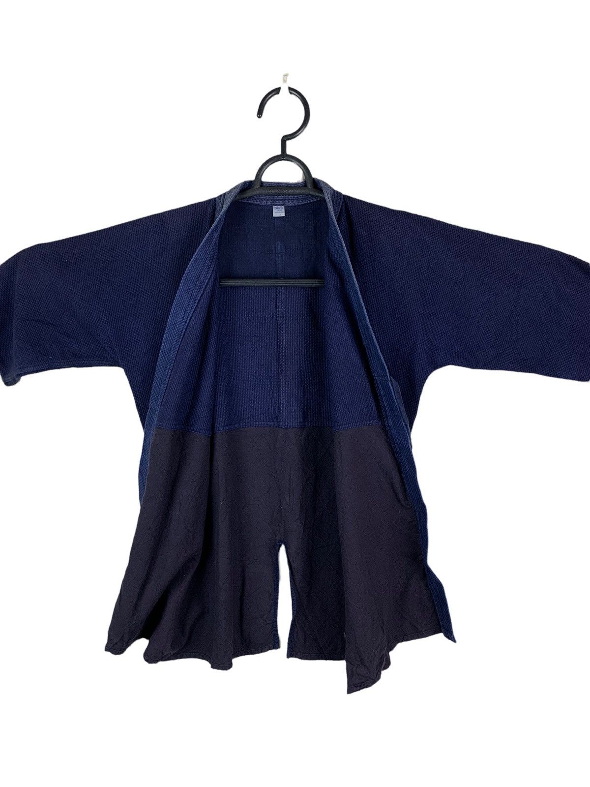Indigo × Japanese Brand Vintage Japanese Brand Kimono Indigo Jacket Size US S / EU 44-46 / 1 - 7 Thumbnail