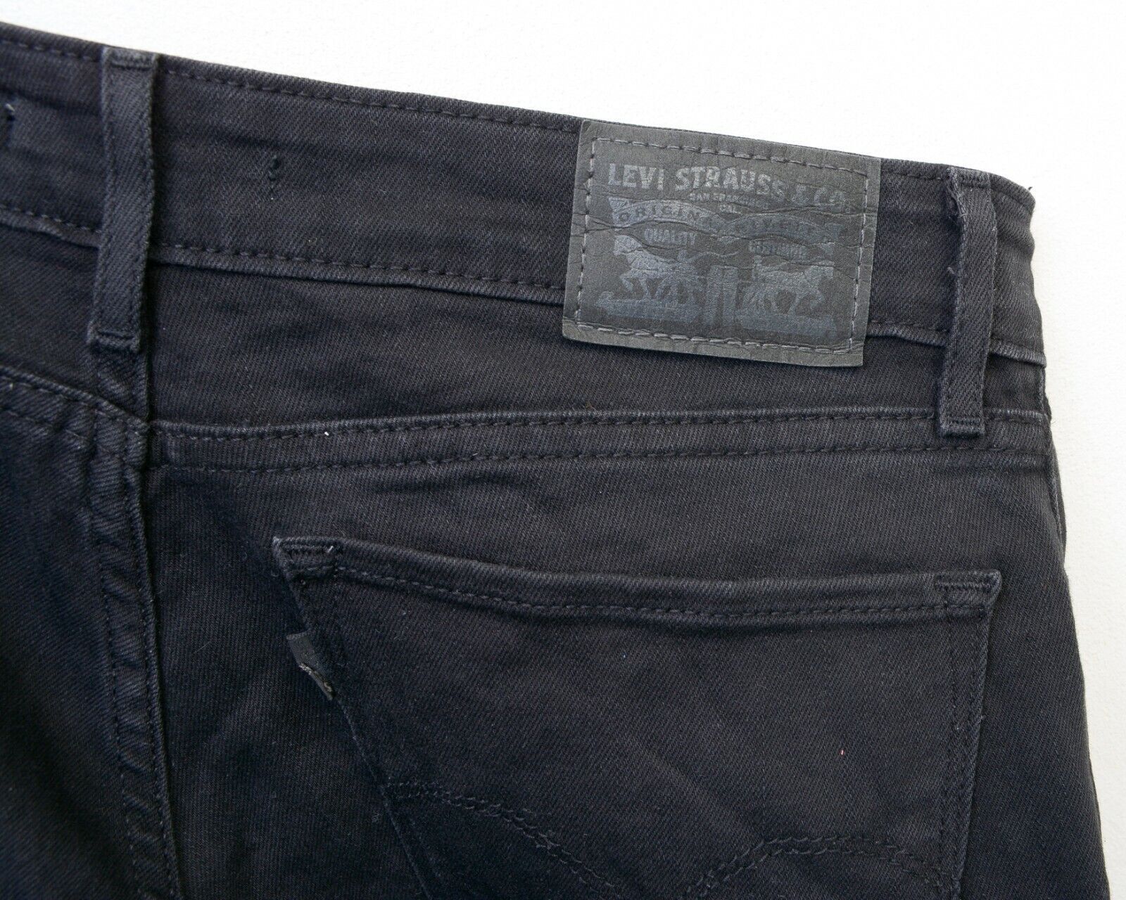 Levi's 711 Skinny Women W28 L30 Mid Rise Jeans Trousers Slim Pants Size 28" / US 6 / IT 42 - 4 Thumbnail