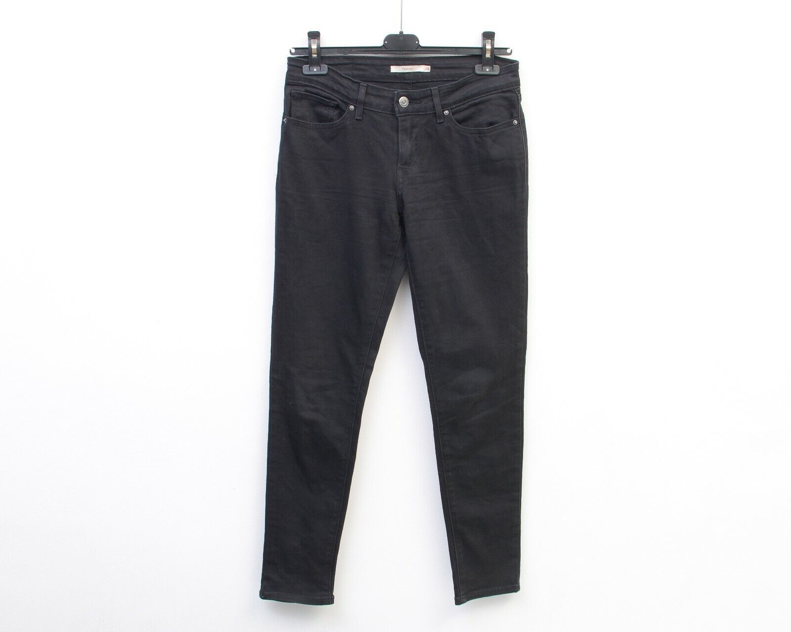 Levi's 711 Skinny Women W28 L30 Mid Rise Jeans Trousers Slim Pants Size 28" / US 6 / IT 42 - 1 Thumbnail