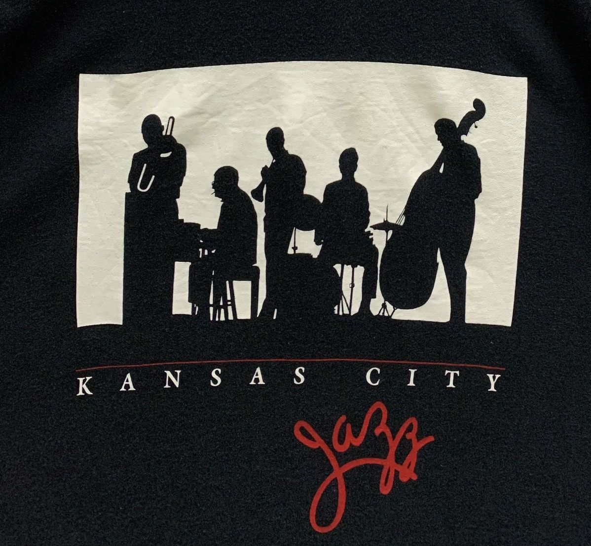 Vintage Vintage 90’s Kansas City Jazz The Notables 1994 T-shirts Size US XL / EU 56 / 4 - 5 Thumbnail
