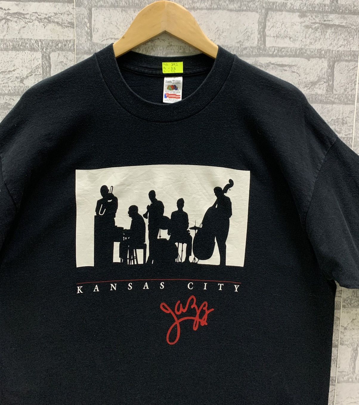 Vintage Vintage 90’s Kansas City Jazz The Notables 1994 T-shirts Size US XL / EU 56 / 4 - 11 Thumbnail