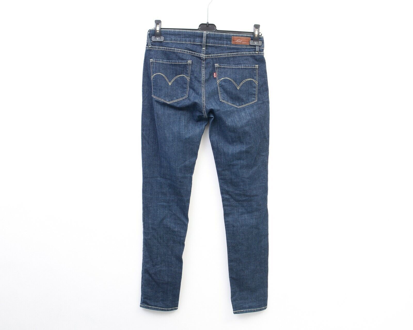 Levi's Demi Curve Skinny Women W27 L32 Denim Jeans Blue Size 27" / US 4 / IT 40 - 2 Thumbnail