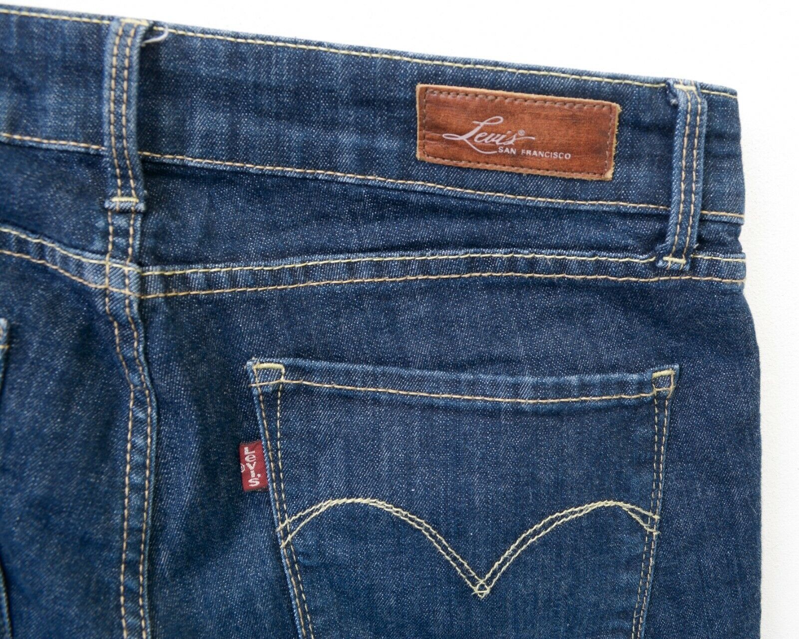 Levi's Demi Curve Skinny Women W27 L32 Denim Jeans Blue Size 27" / US 4 / IT 40 - 4 Thumbnail