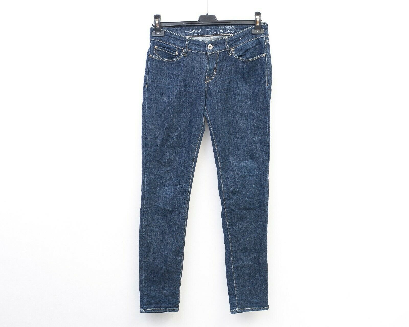 Levi's Demi Curve Skinny Women W27 L32 Denim Jeans Blue Size 27" / US 4 / IT 40 - 1 Thumbnail