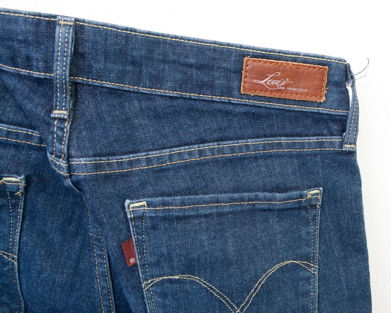Levi's Demi Curve Skinny Women W28 L34 Denim Jeans Trousers Pants Size 28" / US 6 / IT 42 - 4 Thumbnail