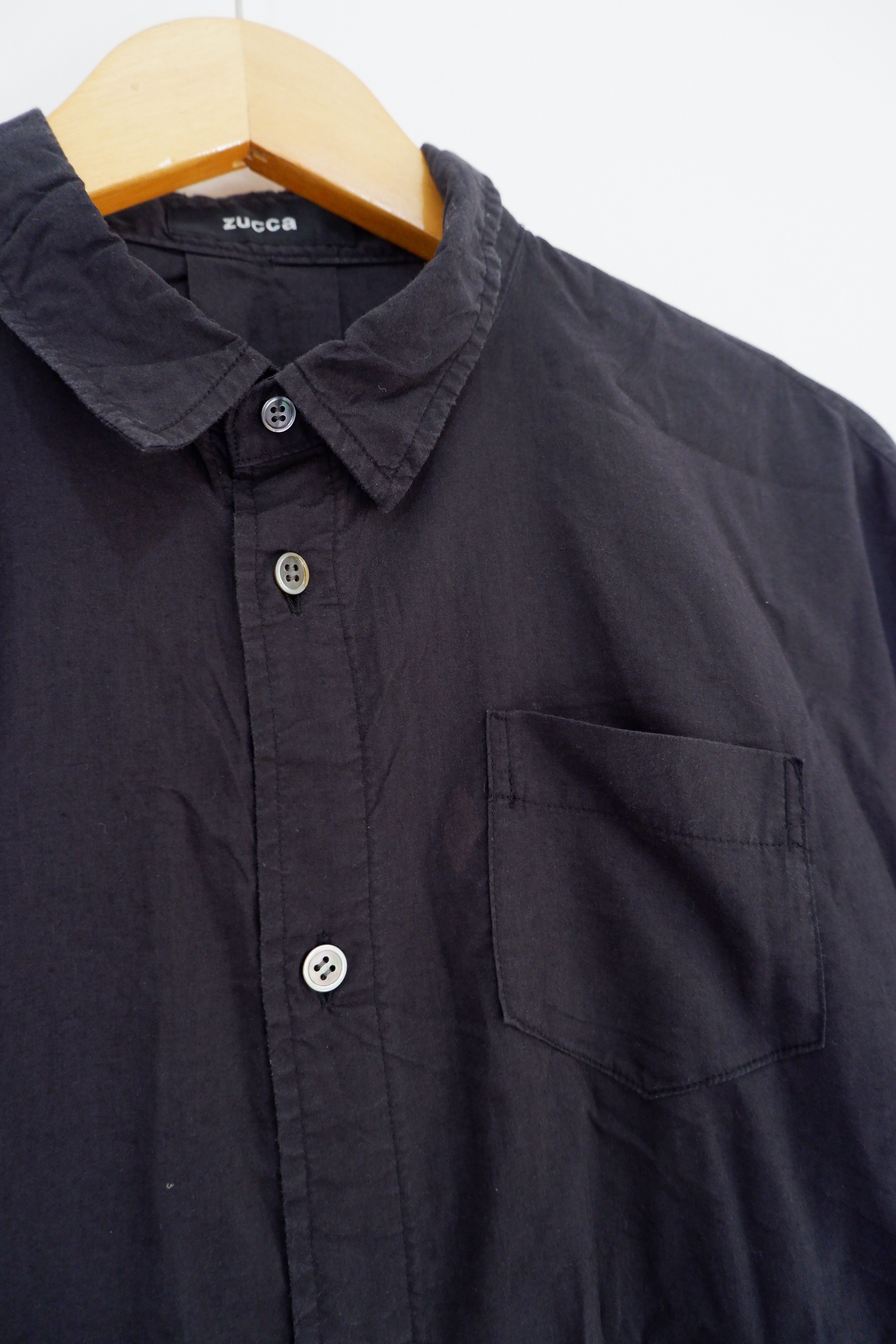CABANE de ZUCCa Vtg Zucca By Issey Miyake Button Up Long Shirt Size US M / EU 48-50 / 2 - 4 Thumbnail