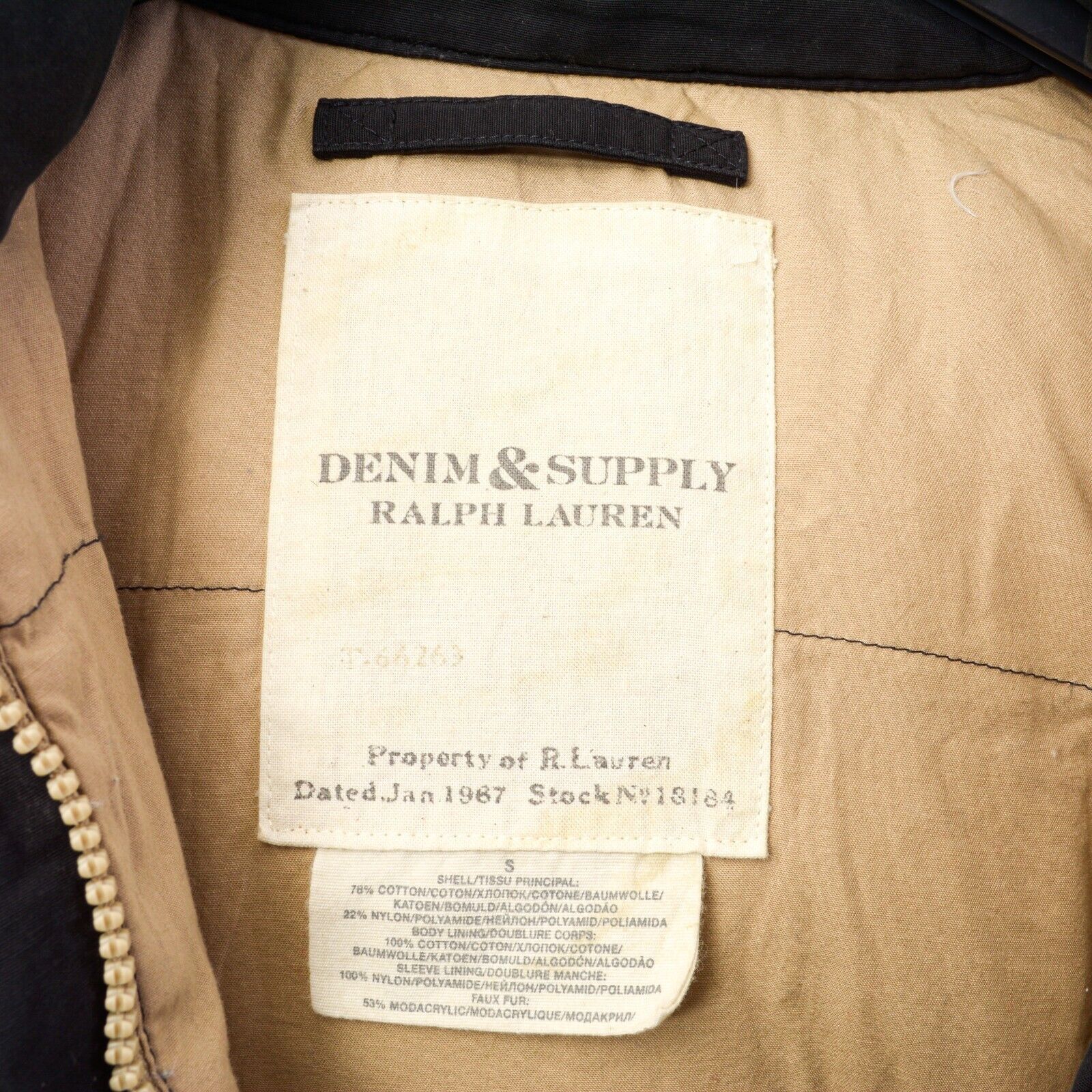 Denim & Supply Ralph Lauren × Ralph Lauren Down Jacket women S puffer padded parka coat hooded Size S / US 4 / IT 40 - 6 Thumbnail