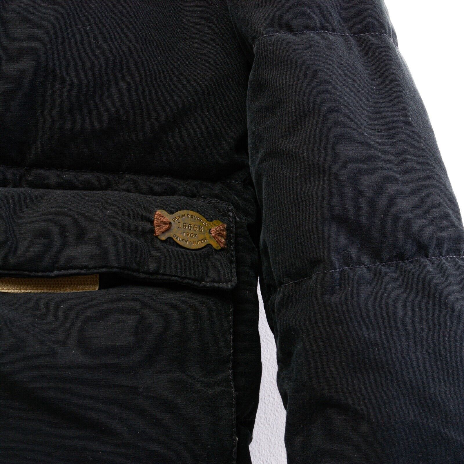 Denim & Supply Ralph Lauren × Ralph Lauren Down Jacket women S puffer padded parka coat hooded Size S / US 4 / IT 40 - 3 Thumbnail