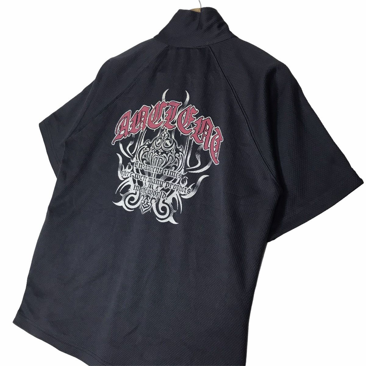 Vintage Hill Corp Sukajan Japan Half Zip Shirt