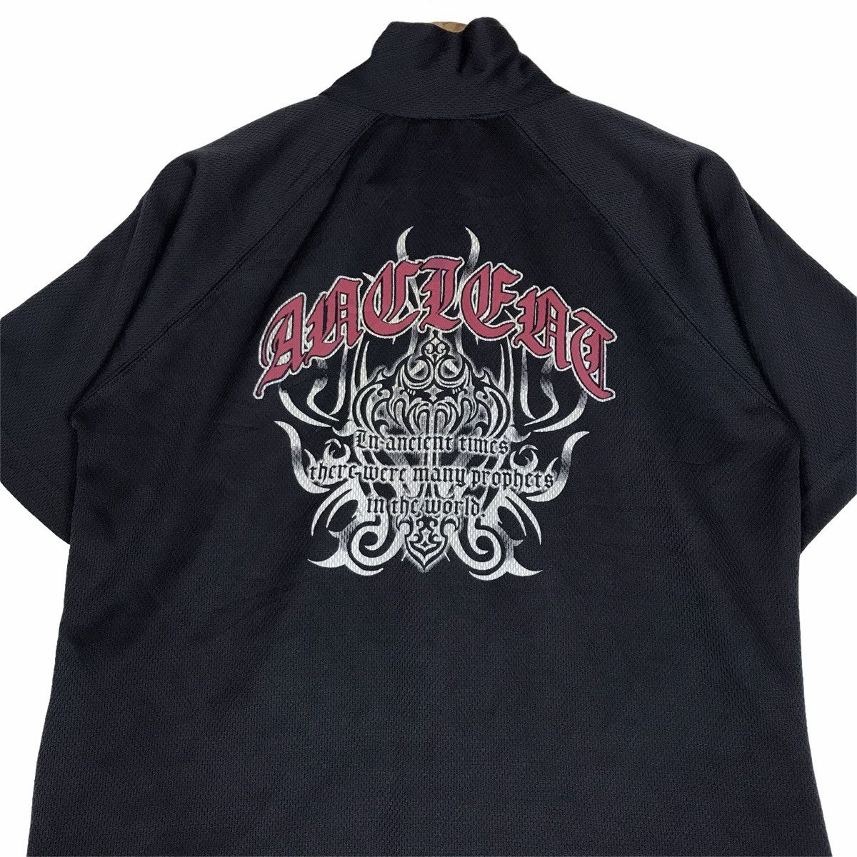 Vintage Hill Corp Sukajan Japan Half Zip Shirt