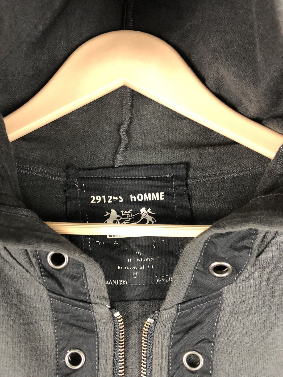 Japanese Brand Japan Brand 291295 Homme Raggamuffin Massive Zipper Hoodie Size US L / EU 52-54 / 3 - 9 Thumbnail