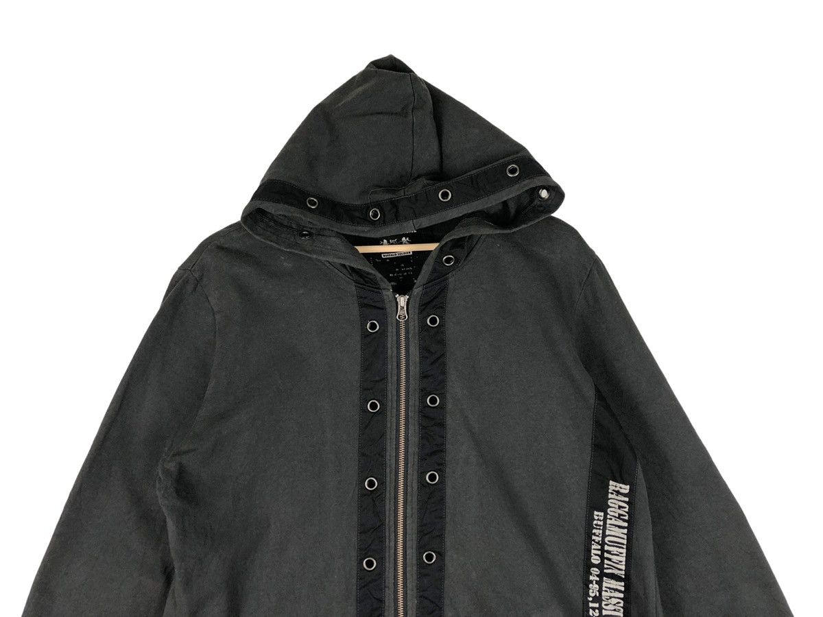 Japanese Brand Japan Brand 291295 Homme Raggamuffin Massive Zipper Hoodie Size US L / EU 52-54 / 3 - 3 Thumbnail