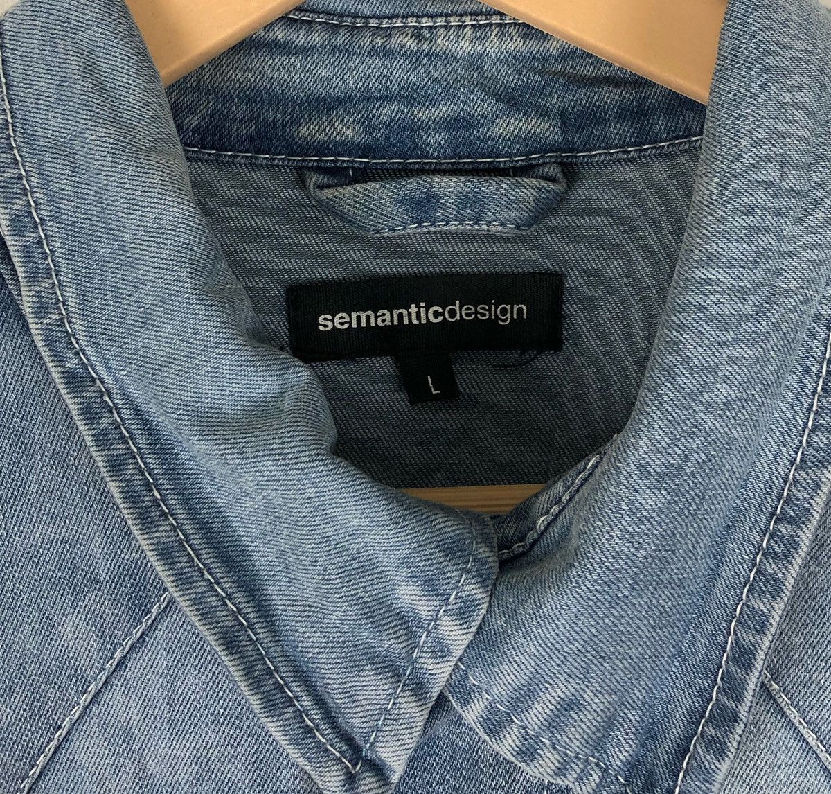 semanticdesign Japanese Brand Semantic Design Abstract Western Button Jeans Size US L / EU 52-54 / 3 - 8 Thumbnail