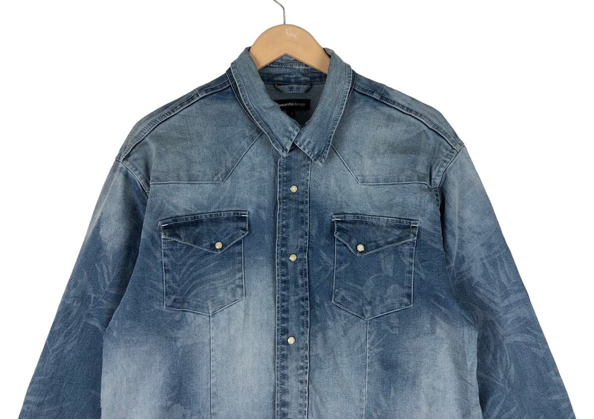 semanticdesign Japanese Brand Semantic Design Abstract Western Button Jeans Size US L / EU 52-54 / 3 - 3 Thumbnail