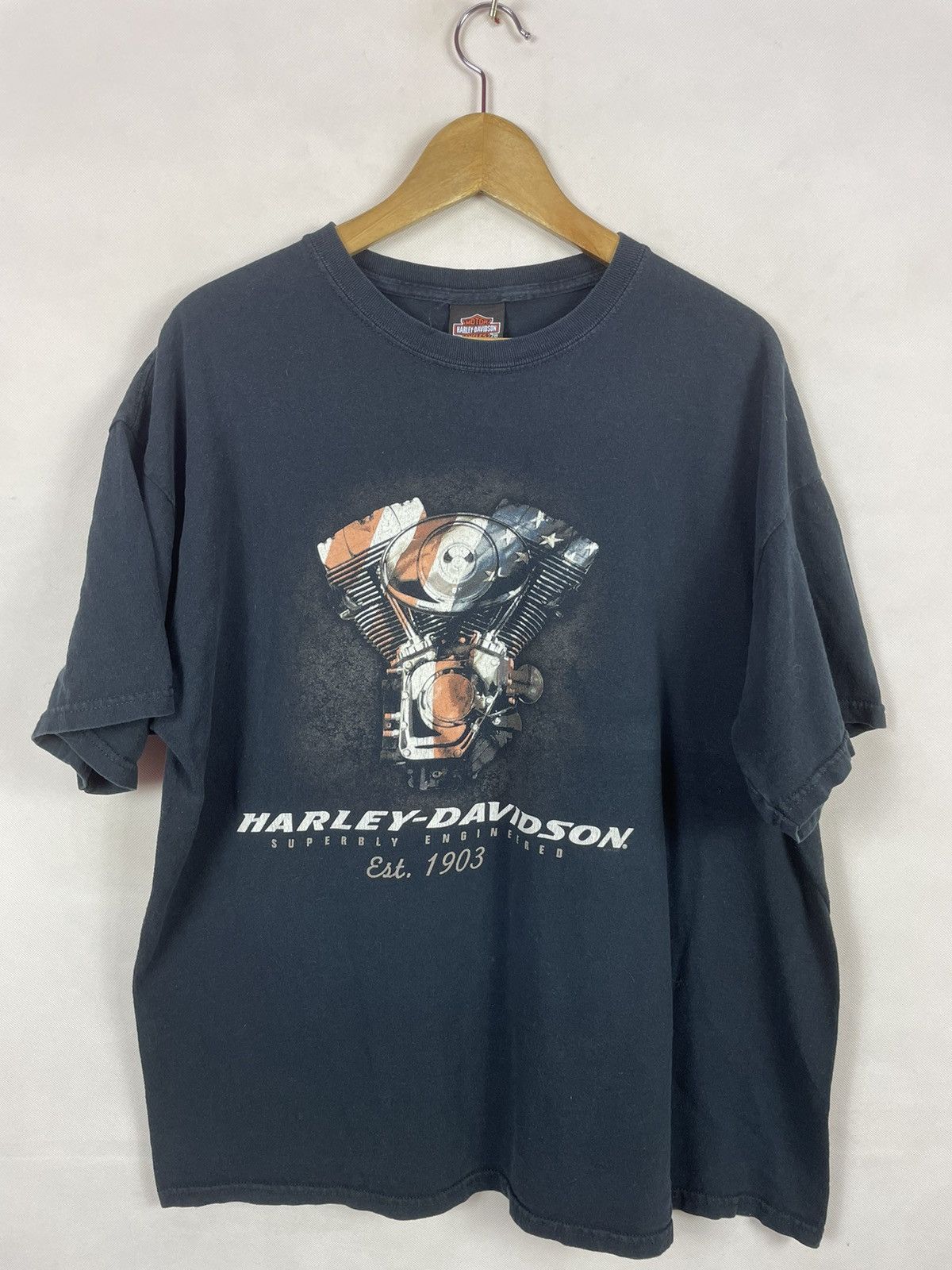 Harley Davidson Harley Davidson Kuwait Tshirt Size US XL / EU 56 / 4 - 1 Thumbnail