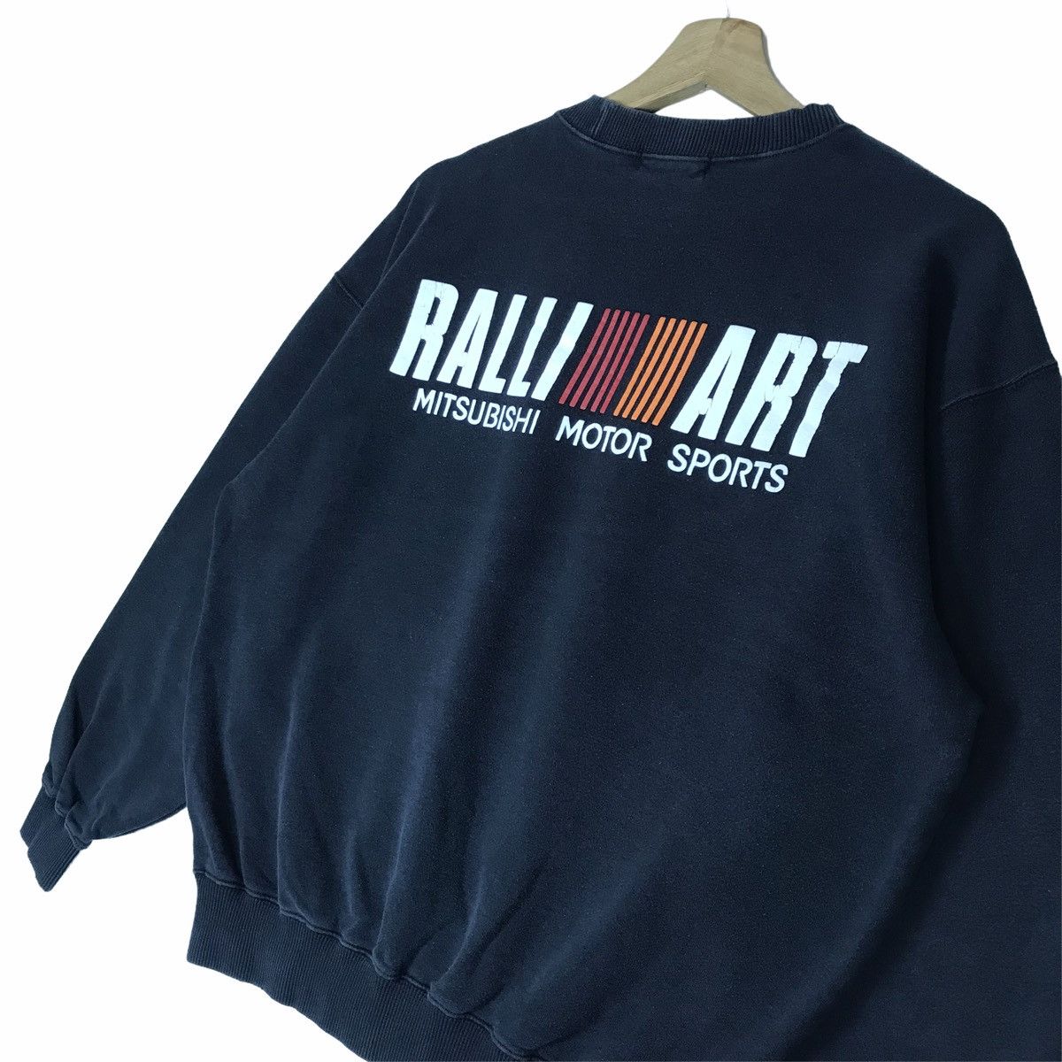 Vintage Vintage 90s RALLI ART MITSUBISHI Motor Sport Crewneck Size US M / EU 48-50 / 2 - 8 Thumbnail