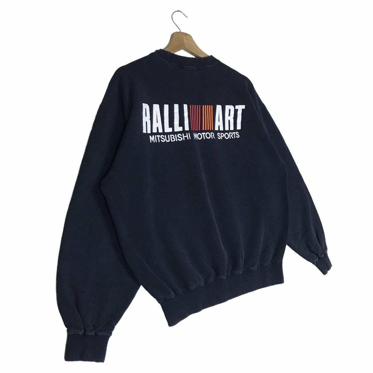 Vintage Vintage 90s RALLI ART MITSUBISHI Motor Sport Crewneck Size US M / EU 48-50 / 2 - 7 Thumbnail