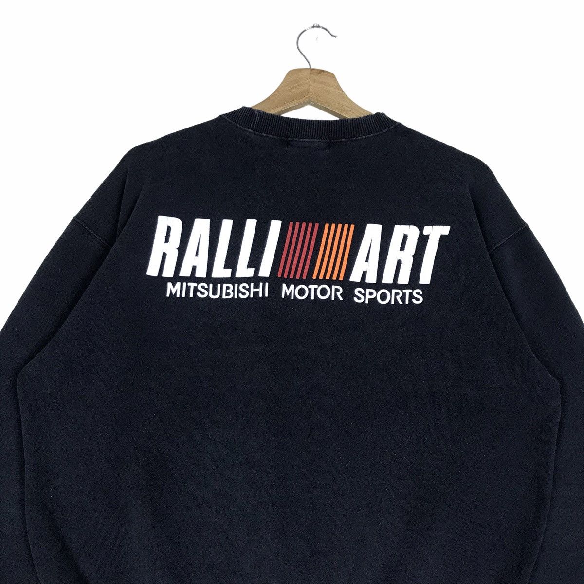 Vintage Vintage 90s RALLI ART MITSUBISHI Motor Sport Crewneck Size US M / EU 48-50 / 2 - 5 Thumbnail