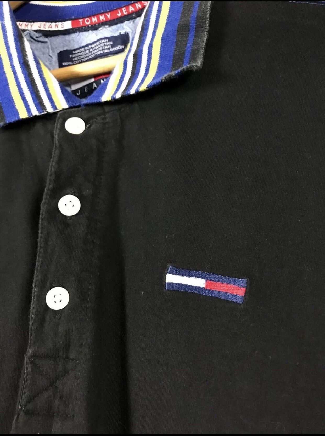 Tommy Hilfiger × Vintage Tommy Hilfiger vintage luxury streetwear polo tee Size US XL / EU 56 / 4 - 3 Thumbnail