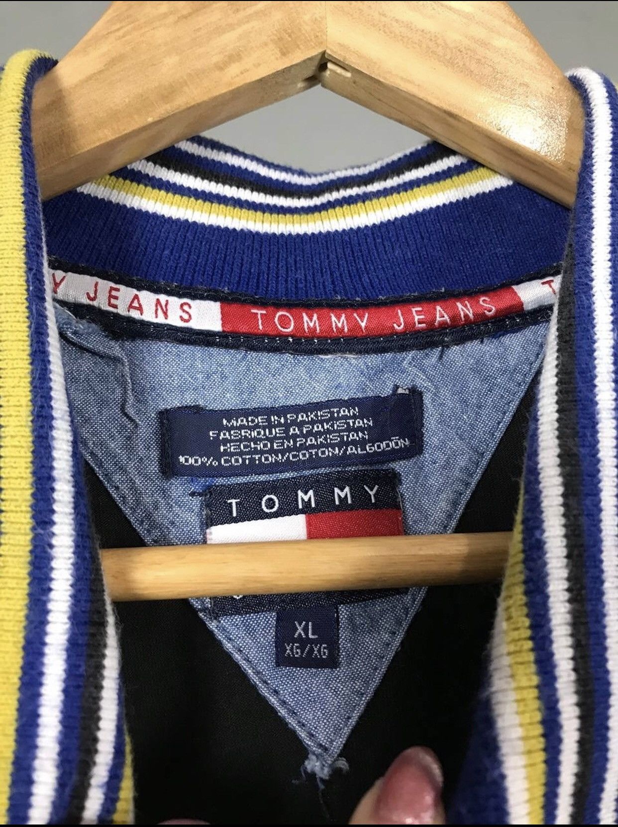 Tommy Hilfiger × Vintage Tommy Hilfiger vintage luxury streetwear polo tee Size US XL / EU 56 / 4 - 5 Thumbnail