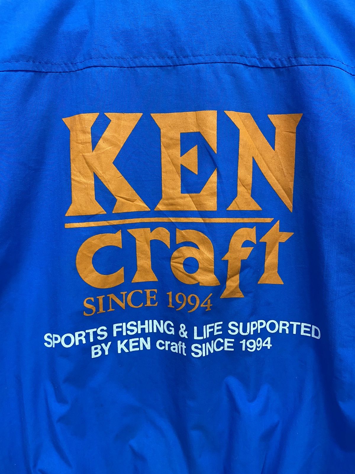 DAIWA VINTAGE 90s KEN CRAFT FISHING BOMBER JACKET Size US M / EU 48-50 / 2 - 9 Thumbnail