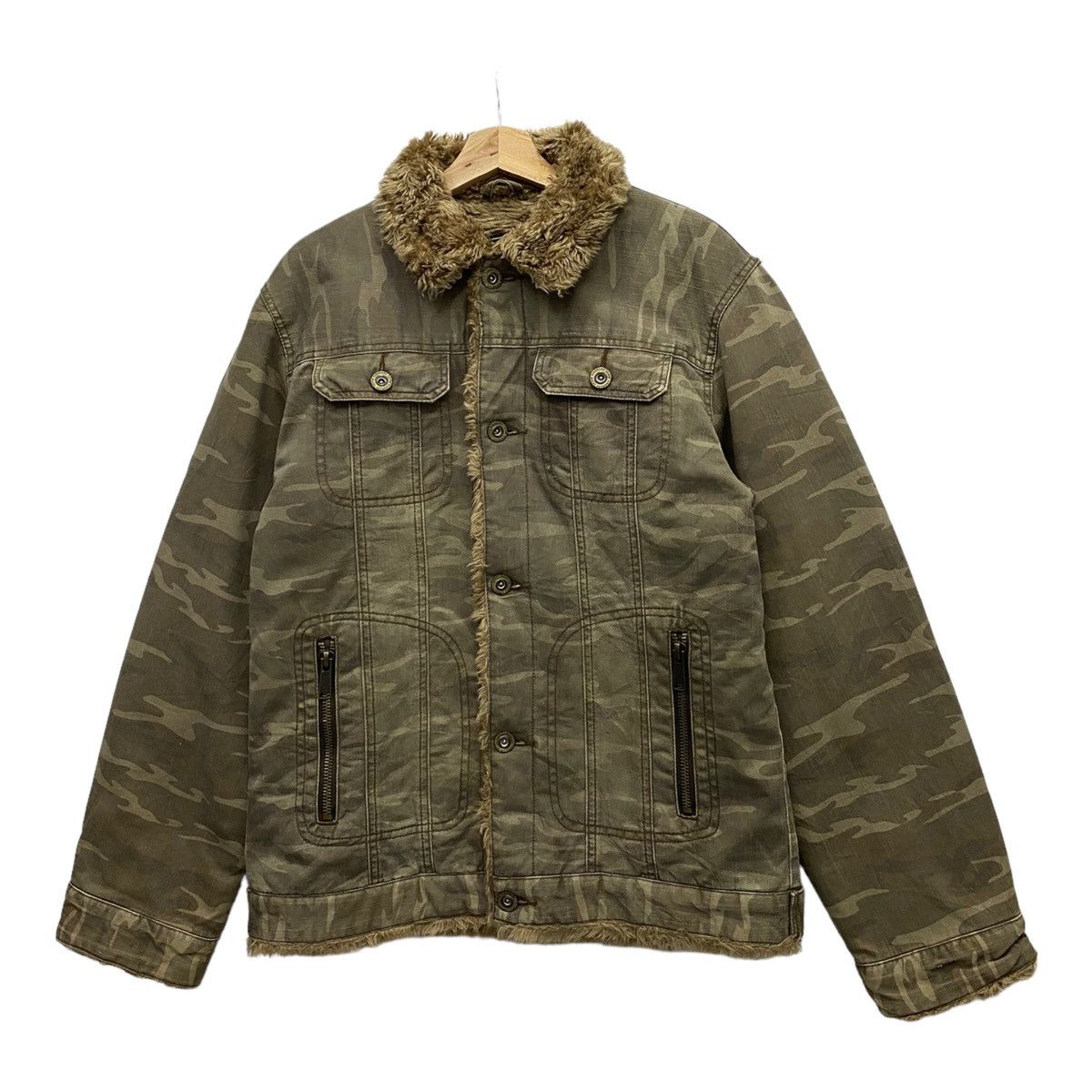 14th Addiction VINTAGE JAPANESE KISSMARK CAMOUFLAGE I6W9 LGB STYLE Size US M / EU 48-50 / 2 - 6 Thumbnail