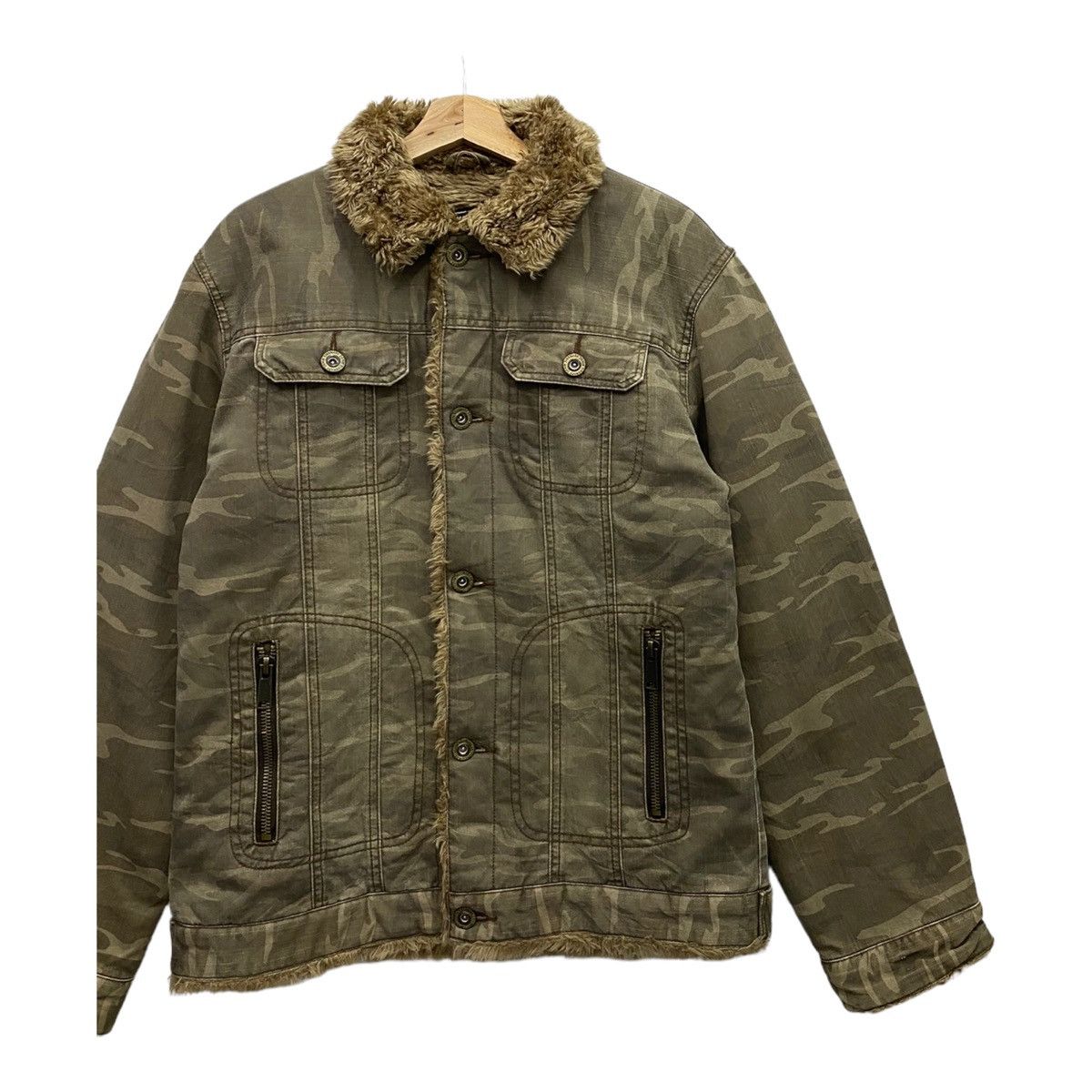 14th Addiction VINTAGE JAPANESE KISSMARK CAMOUFLAGE I6W9 LGB STYLE Size US M / EU 48-50 / 2 - 5 Thumbnail